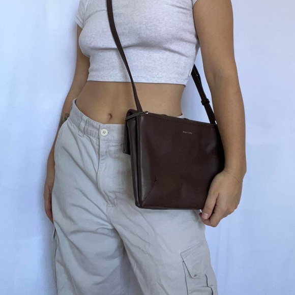 Brown MATT & NAT cross body bag - Picture 10 of 10